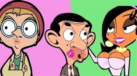 Mr Bean Girlfriend Cartoon