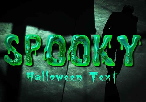 Spooky Halloween Text Psd Free Photoshop Brushes At Brusheezy