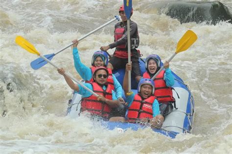 Serunya Wisata Rafting Di Progo Rafting Magelang Suara Merdeka Kedu