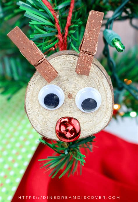 Rudolph Christmas Ornaments | Dine Dream Discover