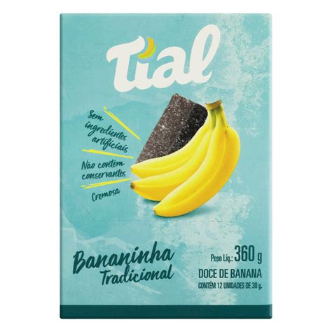 Bananinha Tradicional Tial Caixa G Unidades Gtin Ean Upc