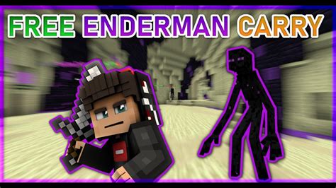 Free Enderman Slayer Carry Hypixel Skyblock YouTube