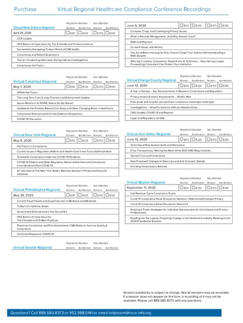 Fillable Online Purchase Virtual Regional Healthcare Hcca