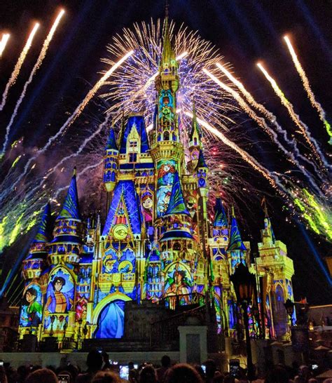 Cinderella's Castle - Magic Kingdom Fireworks Show