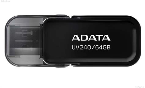 Memoria USB ADATA UV240 64GB Negro AUV240 64G RBK