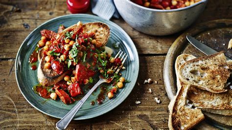 Chorizo Beans On Toast Recipe Bbc Food