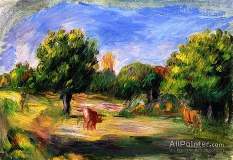 Pierre Auguste Renoir Landscape Oil Painting Reproductions for sale ...