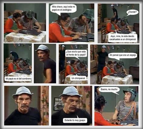 Comic El Chavo Y La Chilindrina Viendo El álbum De Fotos