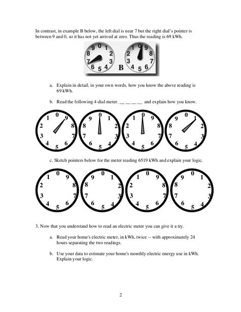 Electric Meter Reading