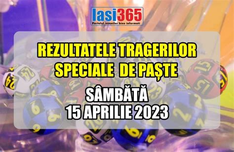 Rezultate Loto Ale Tragerilor Loto Speciale De Pa Te Din Aprilie