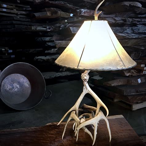 Antler table lamp | Littlebranch Farm