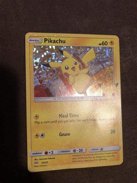 Mavin McDonalds Pokemon 25th Anniversary Pikachu Holo