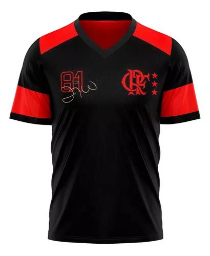 Camisa Retro Flamengo Mundial 1981 Jogador Zico Oficial Parcelamento