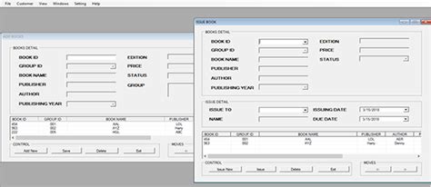 Library Management System In Vb Net With Source Code Source Code Project