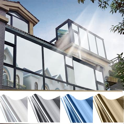 Wtzbdo One Way Window Film Privacy Window Tinting Film Reflective