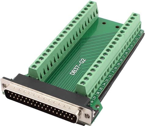 Amazon Uxcell DB37 D SUB Male Adapter To 37 Pin Port Terminal Dual