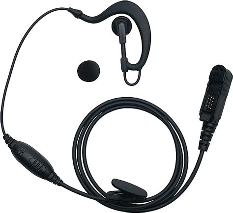 Amazon Sarcia G Shape Earpiece Headset With Ptt Mic For Motorola