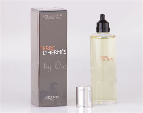 Hermes TERRE D Hermes 125ml EDT Refill Recharge Eau De Toilette