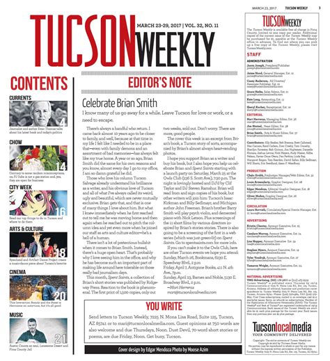 Tucson Weekly March 23 2017 by Tucson Weekly - Issuu