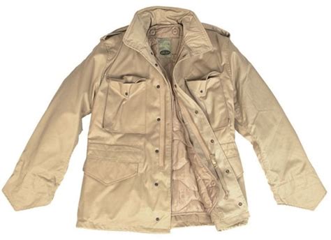 Us Style Khaki M65 Field Jacket With Liner Khaki Apparel Jackets