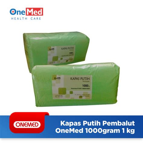 Jual Kapas Putih Pembalut Onemed Gram Kg Kota Surabaya Onemed