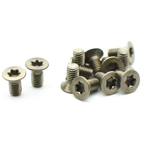 Pcs Torx Countersunk Head Ti Screws M Mm Mm Titanium Screw