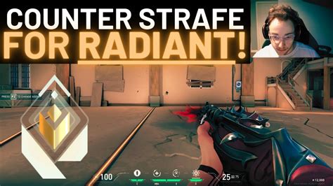 Radiant COUNTER STRAFE Routines For INSANE Aim Valorant Counter