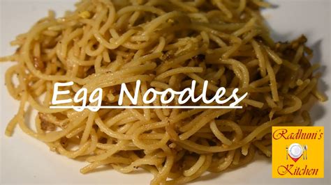 Egg Noodles Recipe Egg Chow Mein Recipe Egg Fried Noodles Recipe