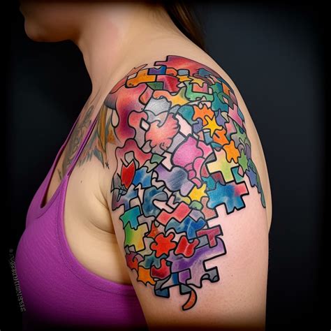 55 Puzzle Pieces Tattoo Ideas - TattooClue.com