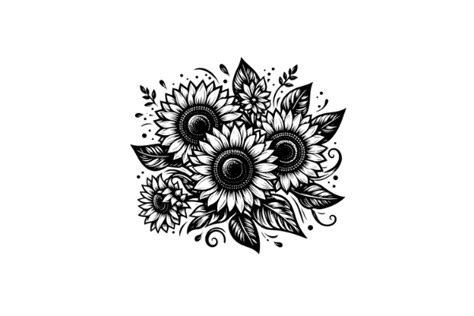 Sunflower Svg Sunflowers Sunflower Art Graphic By Artful Assetsy