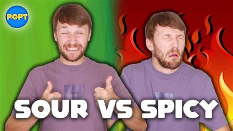 Sialens Sur A Sbeis Spicy Vs Sour Food Challenge Youtube