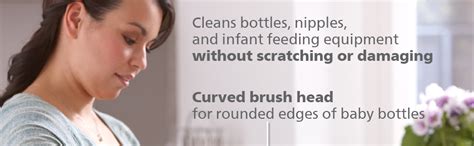 Amazon Philips AVENT Baby Bottle And Nipple Brush Grey SCF145 18