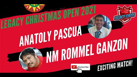 Anatoly Pascua Vs NM Rommel Ganzon YouTube