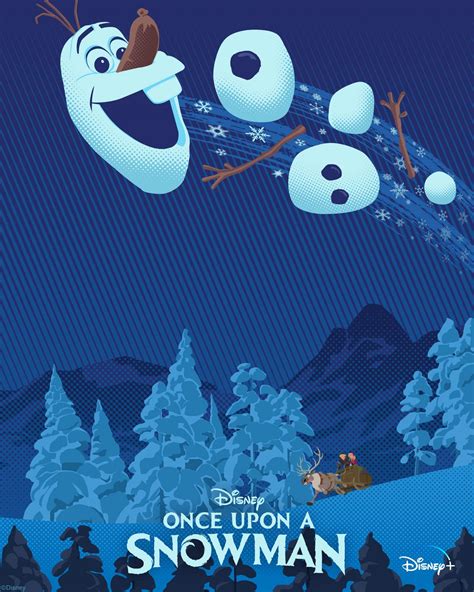 New Once Upon A Snowman” Posters Released Whats On Disney Plus