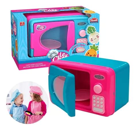 Brinquedo Forno Microondas Infantil Luz E Som Completo MercadoLivre