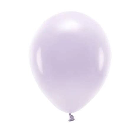 Balony Lateksowe Eco Pastel Partydeco Jasne Liliowe Cm Szt