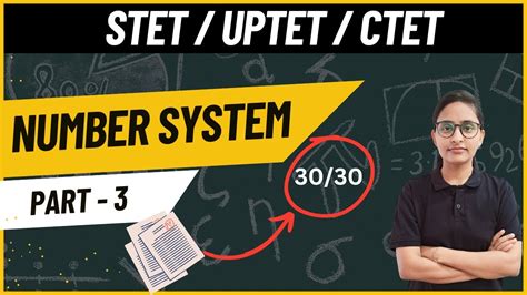 STET UPTET CTET Maths Number System Place And Face Value