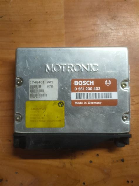 Sterownik ECU komputer BMW M50 Bosch 0261200402 Poznań Kup teraz na