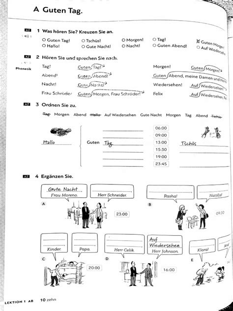 German Workbook Ch 1 Pdf