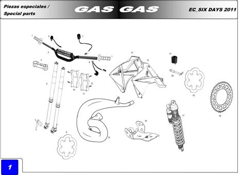 Special Parts Gas Gas Ec T Sixdays Motocrosscenter Dirt