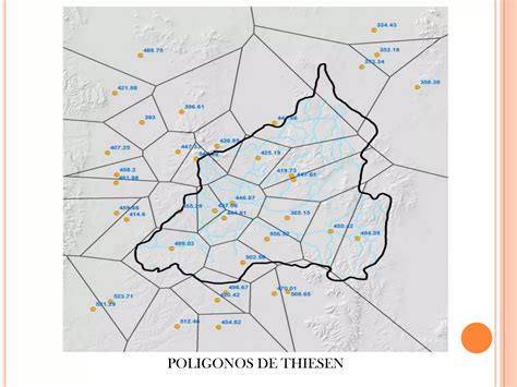 Métodos para calcular la precipitación media de una cuenca PPT