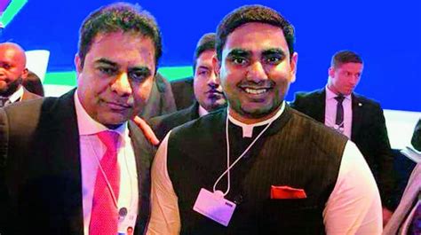 Kt Rama Rao Showcases Telangana At World Economic Forum Meet Kt Rama