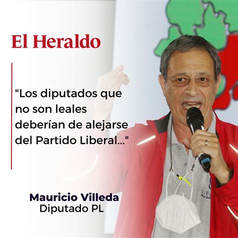 Diario El Heraldo On Twitter Mauricio Villeda Lament La Postura De