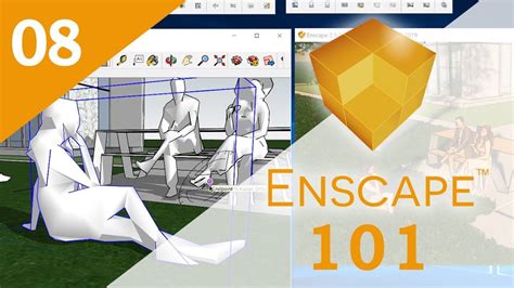 Enscape 101 Part 08 The Asset Library Youtube