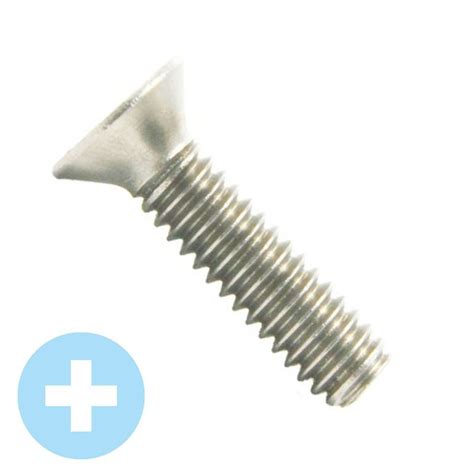 M3 5 X 20mm Stainless Steel Phillips Flat Head Machine Screw A2 Kl Jack