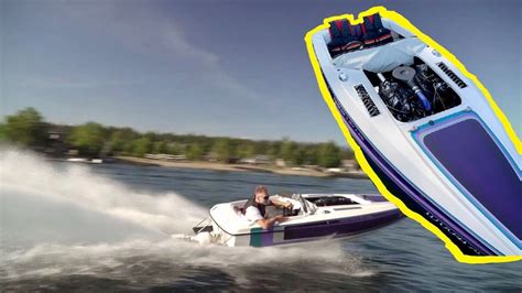 Insane 13ft 1000 Hp Twin Turbo Jet Boat On The River Short Version