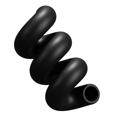 Abstract 3D Shape Illustration. Black Color. 16332672 PNG