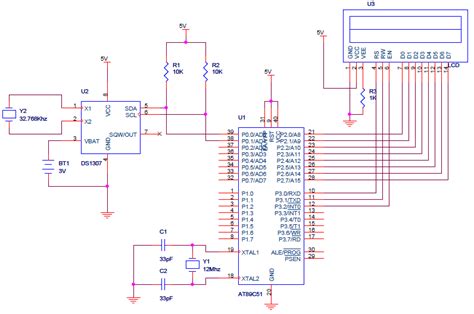 I2c Two Wire Interface Tutorial Interfacing 8051 With Ds1307