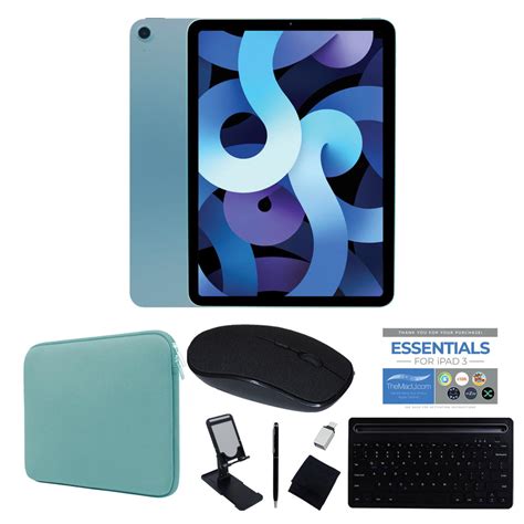 Apple iPad Air 10.9" 5th Gen 64GB Blue Bundle w/Mouse and Keyboard ...