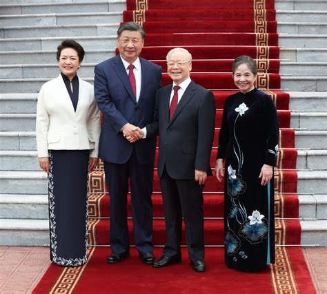 习近平同越共中央总书记阮富仲举行会谈 要闻图片 中国政府网